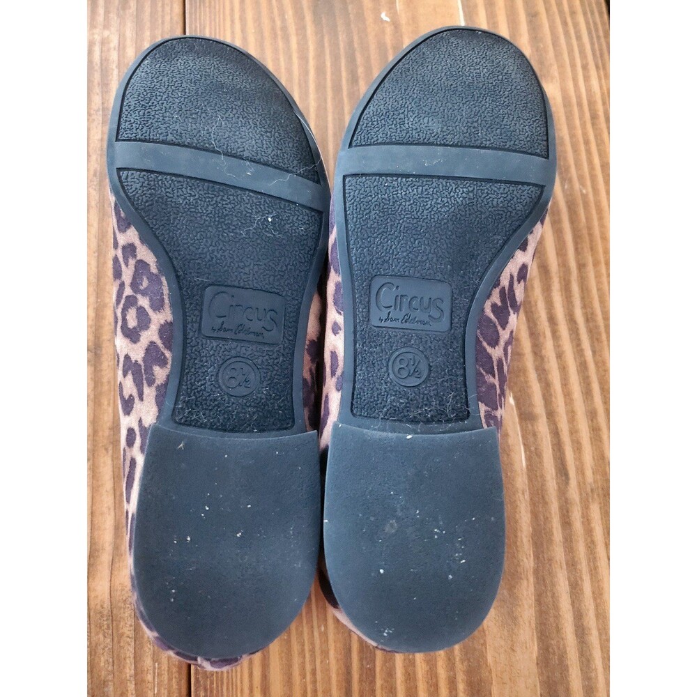 Sam Edelman Circus Leopard Loafers Shoes Slip Ons Size 8.5 - Picture 6 of 6